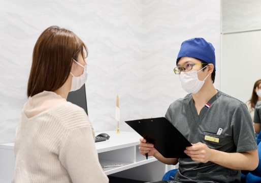 カウンセリングの様子