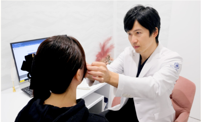 芝先生カウンセリングの様子